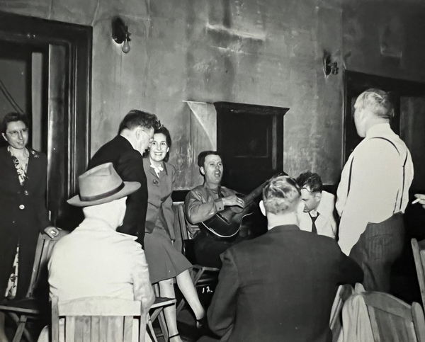 Bad Axe Theatre - Bad Axe Theatre Opening Party 1947 - Al Johnson